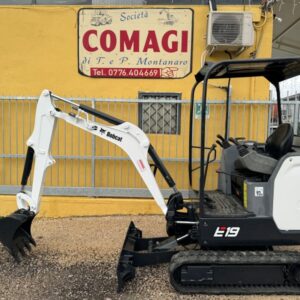 MINIESCAVATORE BOBCAT E19 CARRO VARIABILE 2015