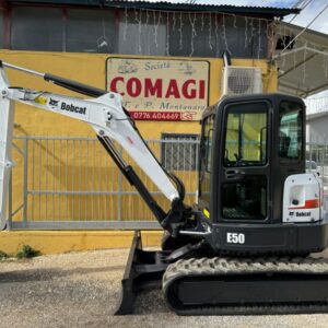 MINIESCAVATORE BOBCAT E50 GIROSAGOMA 2013 A/C