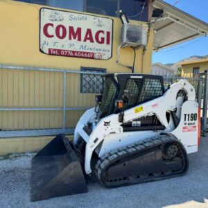 MINIPALA SKID STEER LOADER BOBCAT T190 TURBO HF 2008