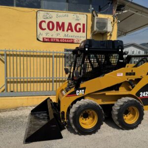 MINIPALA SKID LOADER CATERPILLAR 242B TURBO