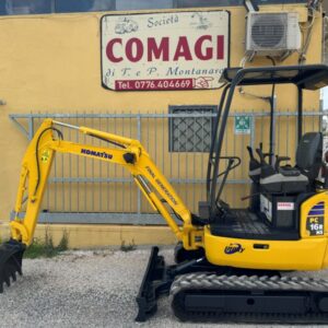 MINIESCAVATORE KOMATSU PC16R-3HS CARRO VARIABILE 2018