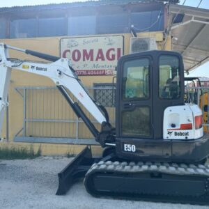 MINIESCAVATORE BOBCAT E50 GIROSAGOMA 2017 A/C